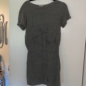 Medium gray tshirt dress